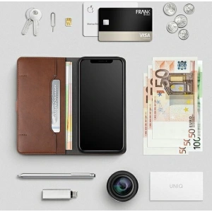 Hurtownia GSM - Etui UNIQ book Journa Apple iPhone 12/12 Pro šedé/dark grey - UNIQ398DARGRY - {ean13} - Hurt