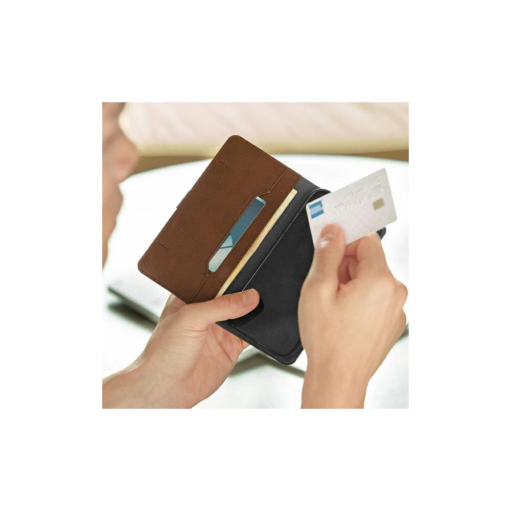 Hurtownia GSM - Etui UNIQ book Journa Apple iPhone 12/12 Pro szary/dark grey - UNIQ398DARGRY - {ean13} - Hurt