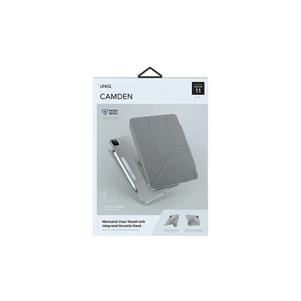 Hurtownia GSM - Etui UNIQ Camden Apple iPad Pro 11 2021 (3. generacji) szary/fossil grey Antimicrobial - UNIQ400FOSGRY - {ean13} - Hurt