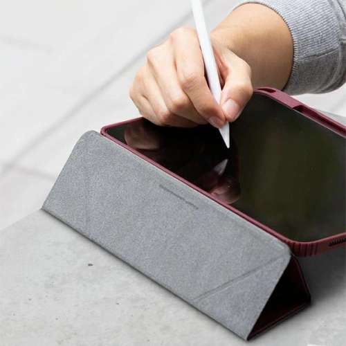 Etui UNIQ Moven Apple iPad Pro 12.9 2021 (5. generacji) Antimicrobial szary/charcoal grey