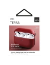 Hurtownia GSM - Etui UNIQ Terra Apple AirPods Pro z pravé kůže červené - UNIQ403RED - {ean13} - Hurt