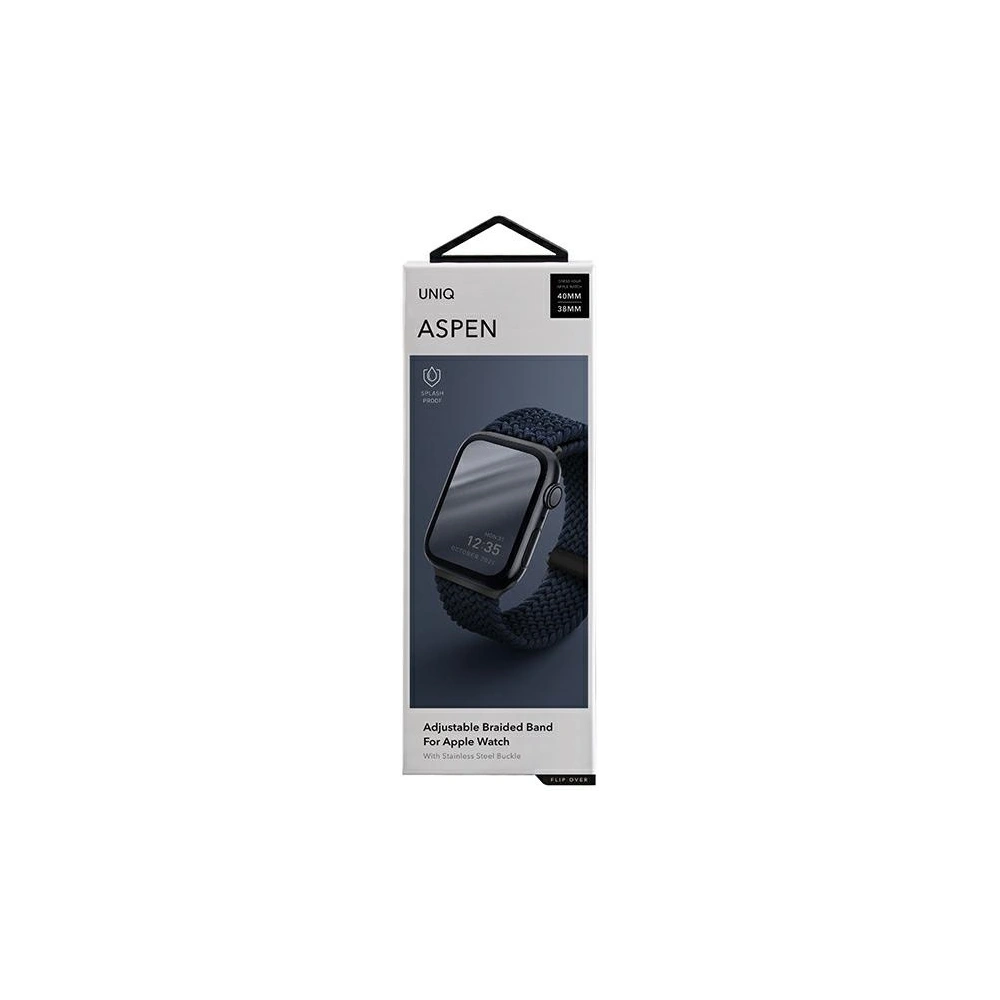 Hurtownia GSM - Pasek UNIQ Aspen Apple Watch 4/5/6/7/SE/8/9/10 40/41/42mm Pletený modrý/oxford blue - UNIQ408OXFBLU - {ean13} - Hurt