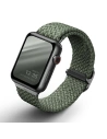 Pasek UNIQ Aspen Apple Watch 4/5/6/7/SE/8/9/10 40/41/42mm Pletený zelený/cypress green