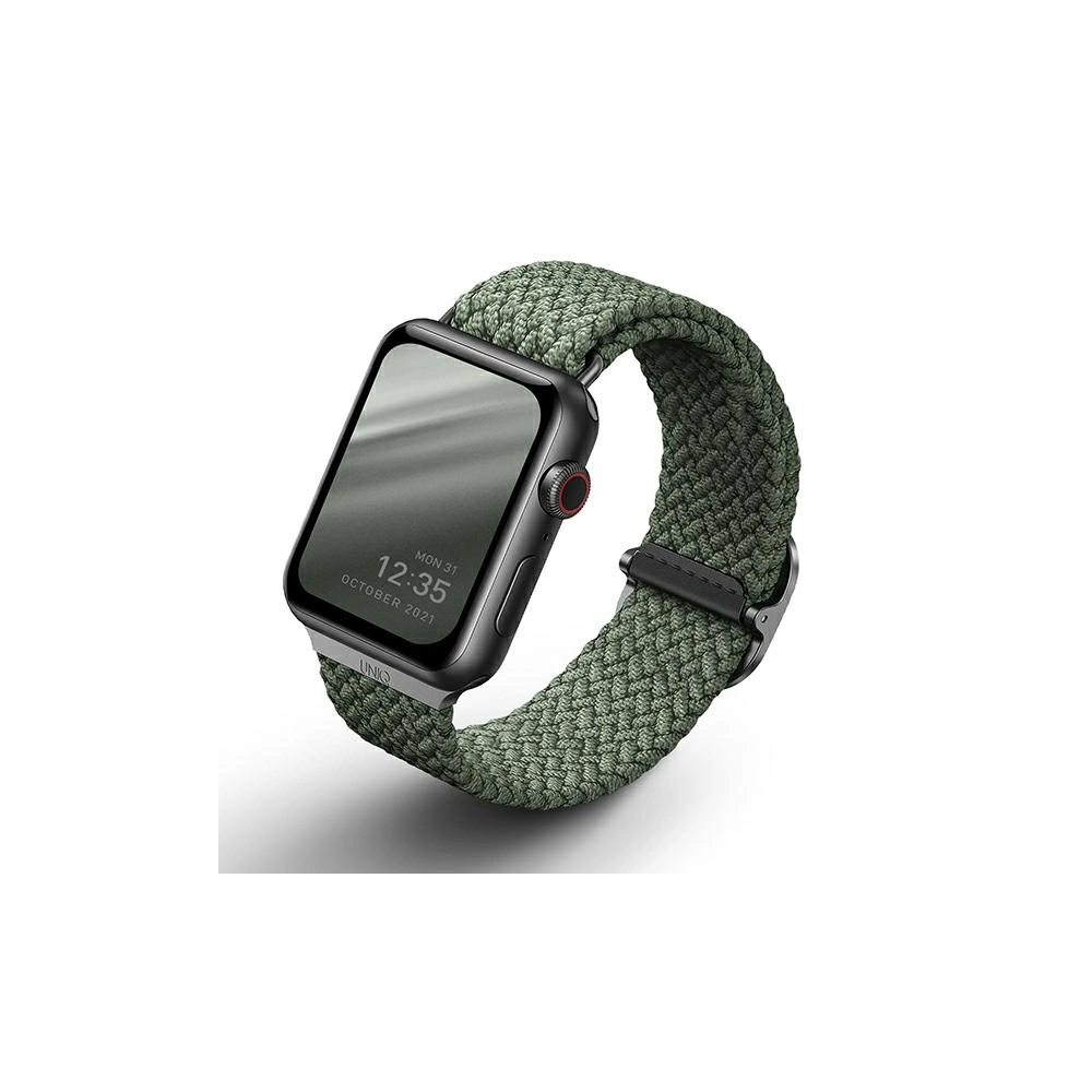 Hurtownia GSM - Pasek UNIQ Aspen Apple Watch 4/5/6/7/SE/8/9/10 40/41/42mm Braided zielony/cypress green - UNIQ410CYPGRN - {ean13} - Hurt