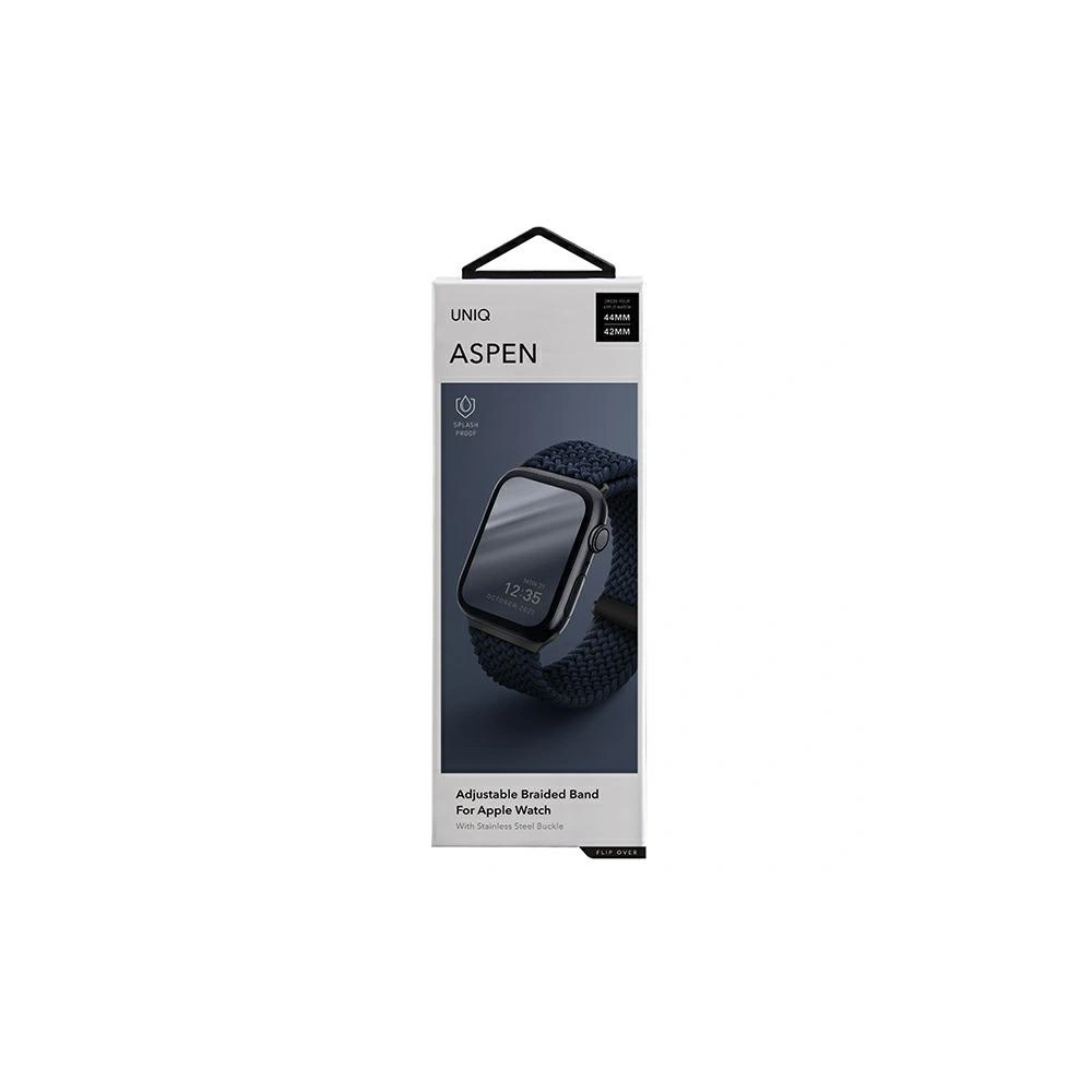 Hurtownia GSM - Pásek UNIQ Aspen Apple Watch 4/5/6/7/SE/8/9/Ultra 44/45/49mm Pletený modrý/oxford blue - UNIQ411OXFBLU - {ean13} - Hurt