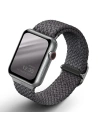 Wholesale UNIQ Aspen strap Apple Watch 4/5/6/7/SE/8/9/Ultra 44/45/49mm Braided gray/granite grey - UNIQ412GRAGRY - {ean13} - Hurt