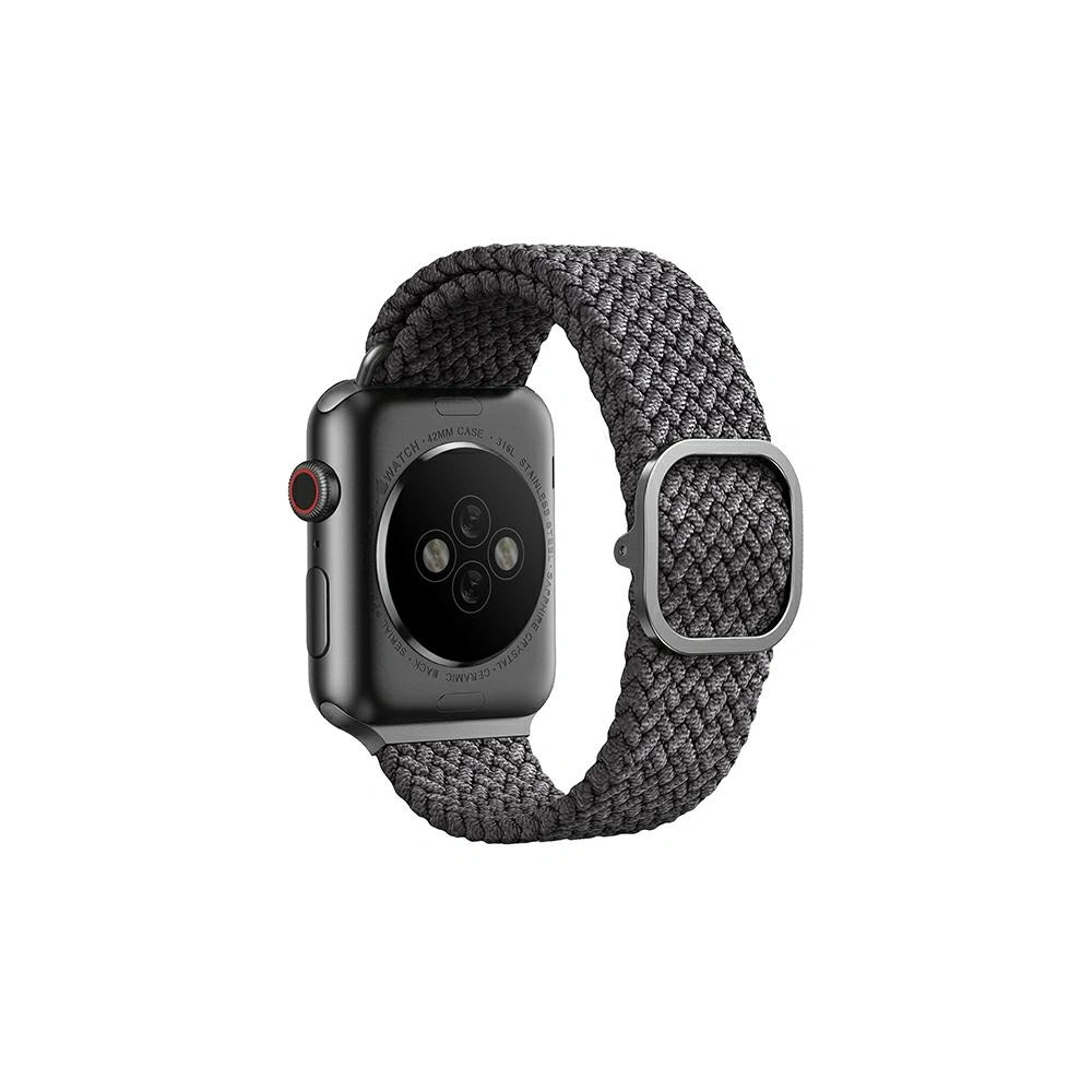 Hurtownia GSM - Pasek UNIQ Aspen Apple Watch 4/5/6/7/SE/8/9/Ultra 44/45/49mm Braided šedý/granite grey - UNIQ412GRAGRY - {ean13} - Hurt