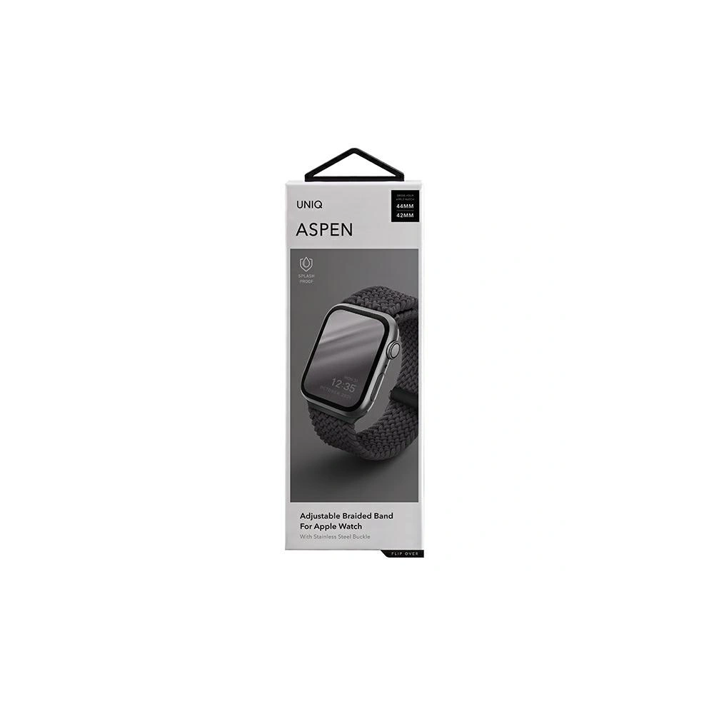 Hurtownia GSM - Pasek UNIQ Aspen Apple Watch 4/5/6/7/SE/8/9/Ultra 44/45/49mm Braided šedý/granite grey - UNIQ412GRAGRY - {ean13} - Hurt