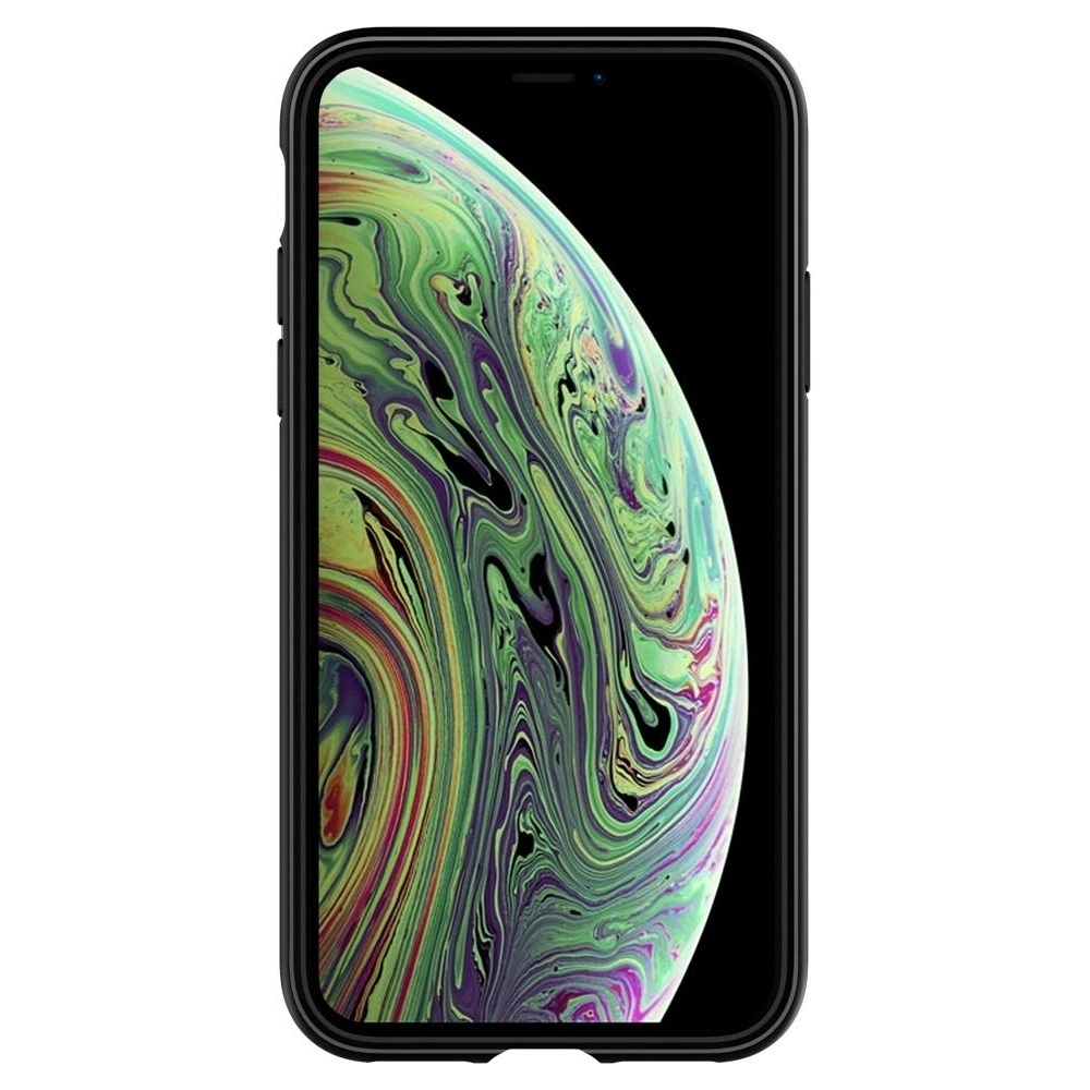 Hurtownia GSM - Etui Spigen Rugged Armor iPhone XS/X 5.8 Černé - SPN182BLK - {ean13} - Hurt