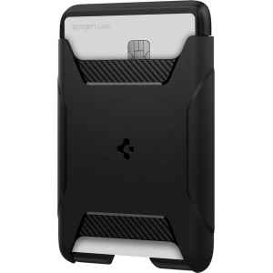Kieszeń na karty Spigen Rugged Armor MagSafe Universal Magnetic Card Wallet Black Kieszeń na karty Spigen Rugged Armor MagSafe Universal Magnetic Card Wallet Black