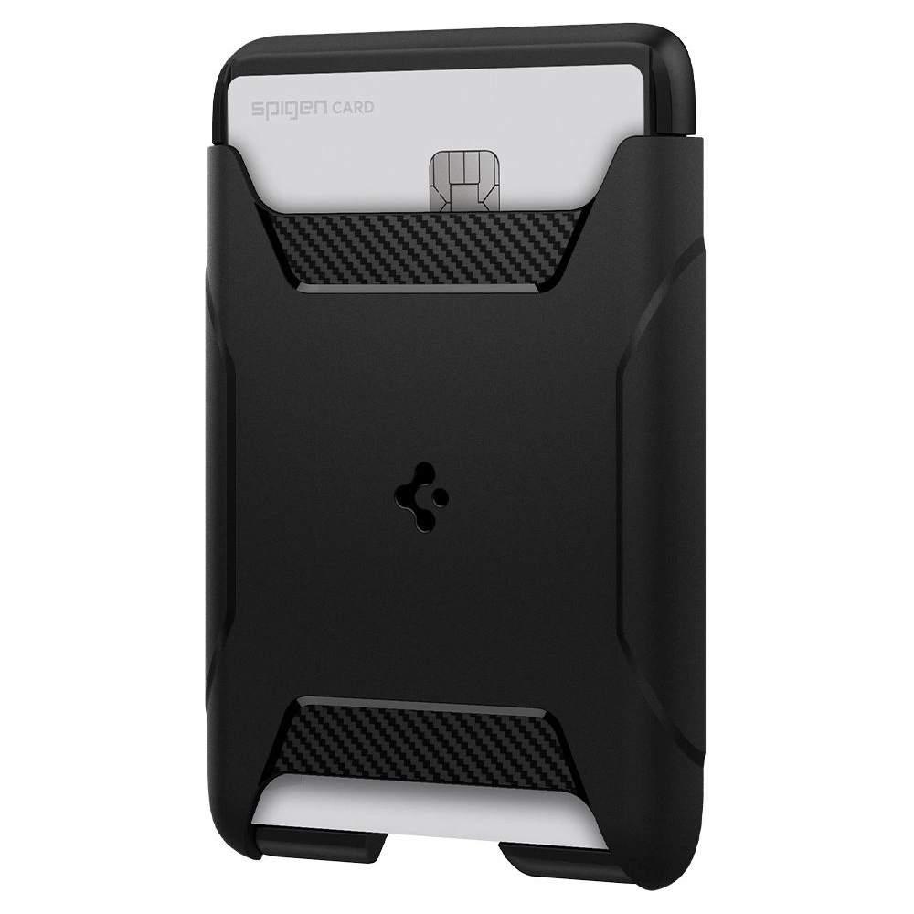 Hurtownia GSM - Kapsa na karty Spigen Rugged Armor MagSafe Universal Magnetic Card Wallet Černá - SPN1660BLK - {ean13} - Hurt