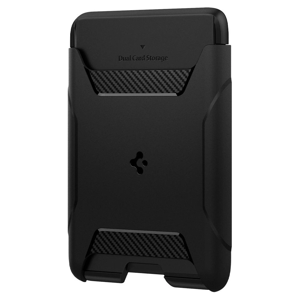 Hurtownia GSM - Kapsa na karty Spigen Rugged Armor MagSafe Universal Magnetic Card Wallet Černá - SPN1660BLK - {ean13} - Hurt