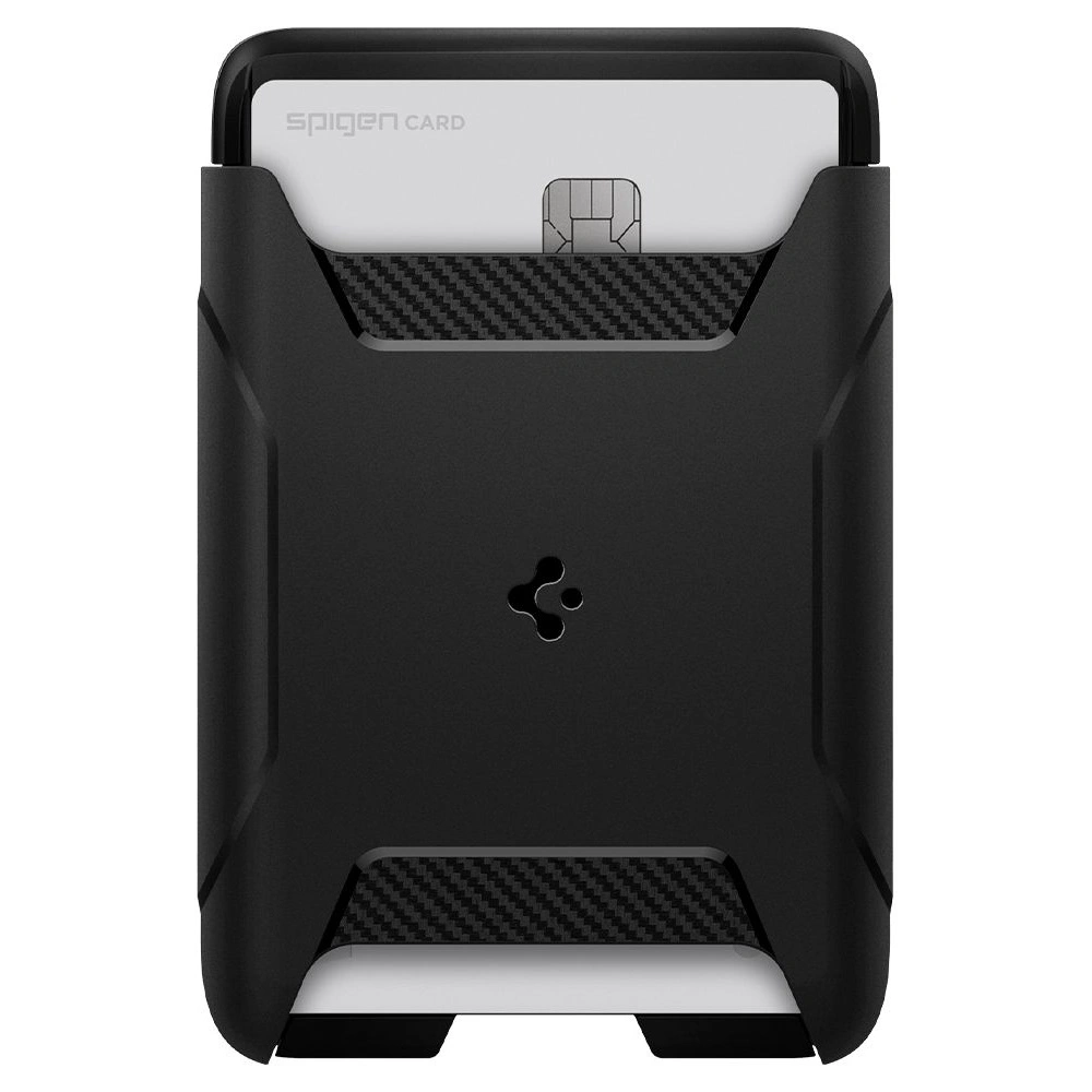 Hurtownia GSM - Kapsa na karty Spigen Rugged Armor MagSafe Universal Magnetic Card Wallet Černá - SPN1660BLK - {ean13} - Hurt