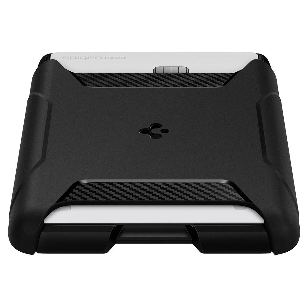 Hurtownia GSM - Kapsa na karty Spigen Rugged Armor MagSafe Universal Magnetic Card Wallet Černá - SPN1660BLK - {ean13} - Hurt