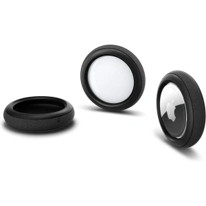Wholesale Spigen Silicone Fit Apple AirTag Black [2 PACK] - SPN1661BLK - {ean13} - Hurt