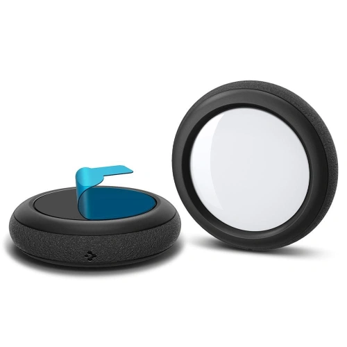 Etui Spigen Silicone Fit Apple AirTag Black [2 PACK]