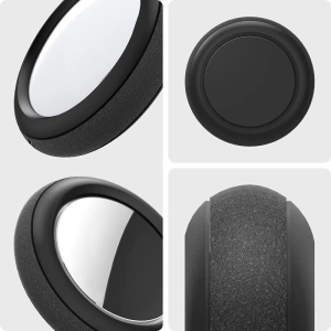 Wholesale Spigen Silicone Fit Apple AirTag Black [2 PACK] - SPN1661BLK - {ean13} - Hurt