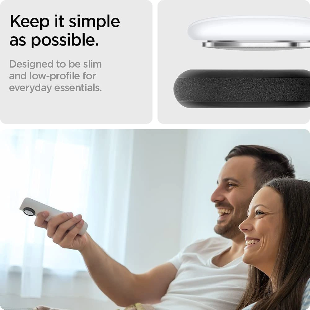 Hurtownia GSM - Etui Spigen Silicone Fit Apple AirTag černé [2 PACK] - SPN1661BLK - {ean13} - Hurt