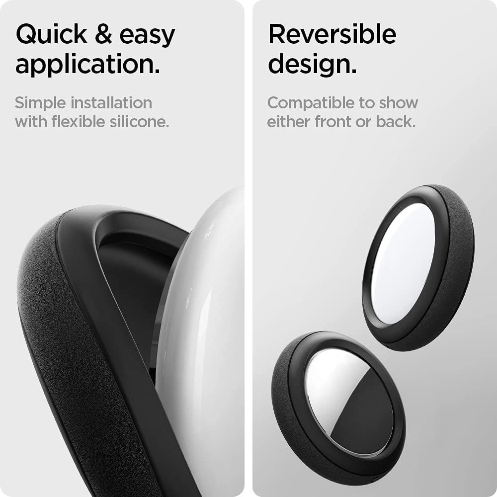 Hurtownia GSM - Etui Spigen Silicone Fit Apple AirTag černé [2 PACK] - SPN1661BLK - {ean13} - Hurt