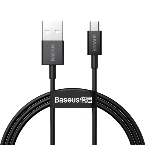 Kabel USB do micro Baseus Superior Series, 2A, 1m (czarny)
