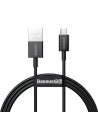 Kabel USB do micro Baseus Superior Series, 2A, 1m (czarny)