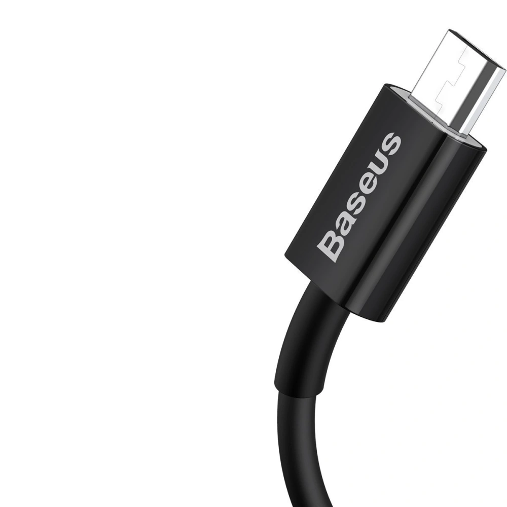 Hurtownia GSM - Kabel USB do micro Baseus Superior Series, 2A, 1m (czarny) - BSU2822BLK - {ean13} - Hurt