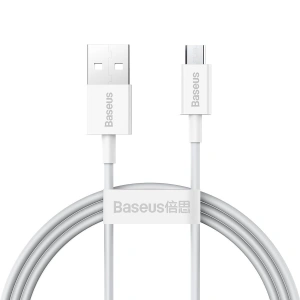 Kabel USB do micro Baseus Superior Series, 2A, 1m (biały)