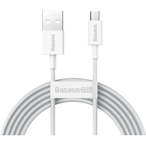 Wholesale Baseus Superior Series Cable USB to micro, 2A, 2m (white) - BSU2825WHT - {ean13} - Hurt