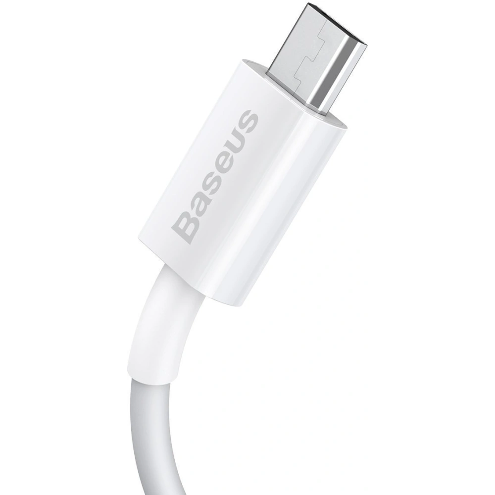 Hurtownia GSM - Kabel USB do micro Baseus Superior Series, 2A, 2m (bílá) - BSU2825WHT - {ean13} - Hurt