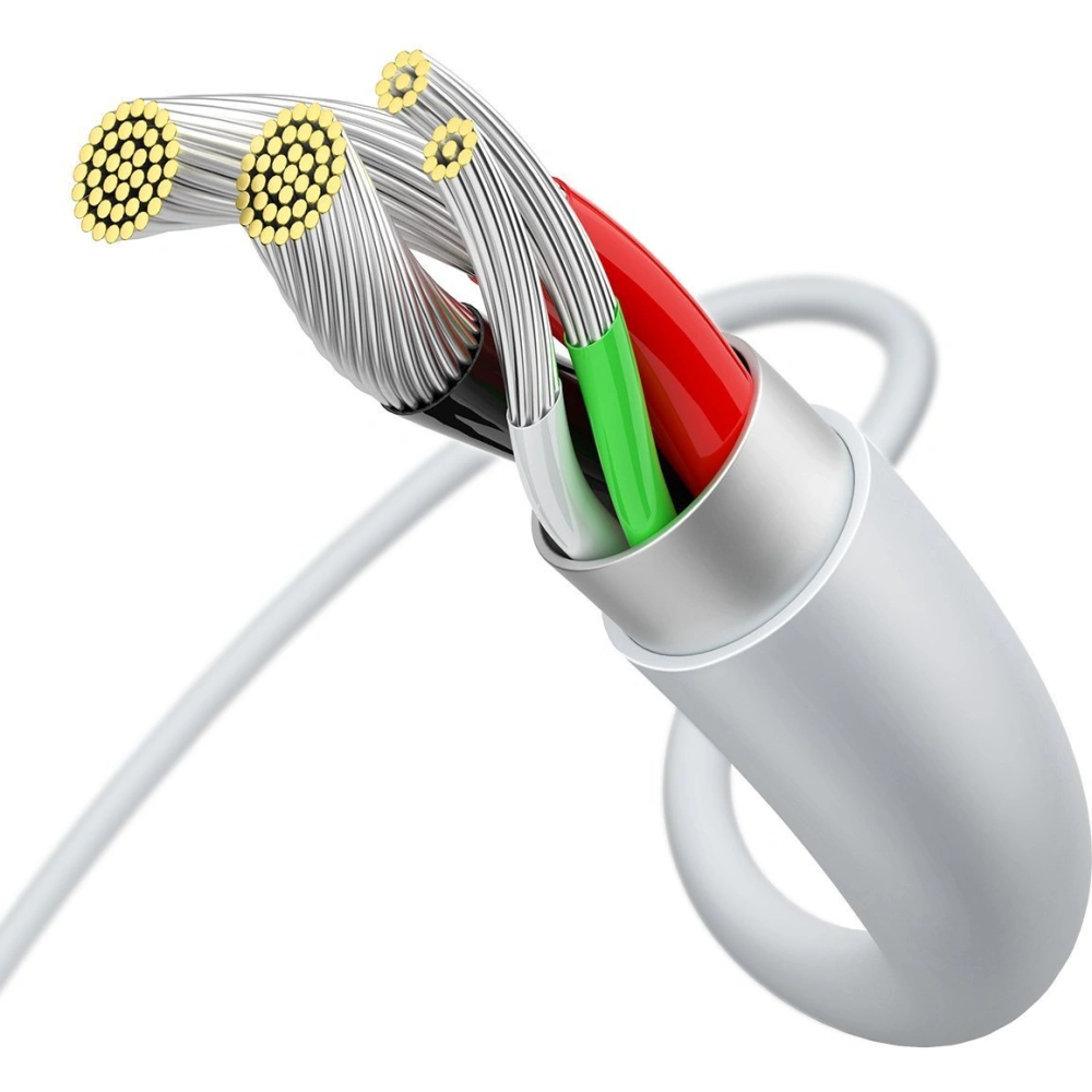 Hurtownia GSM - Kabel USB do micro Baseus Superior Series, 2A, 2m (bílá) - BSU2825WHT - {ean13} - Hurt