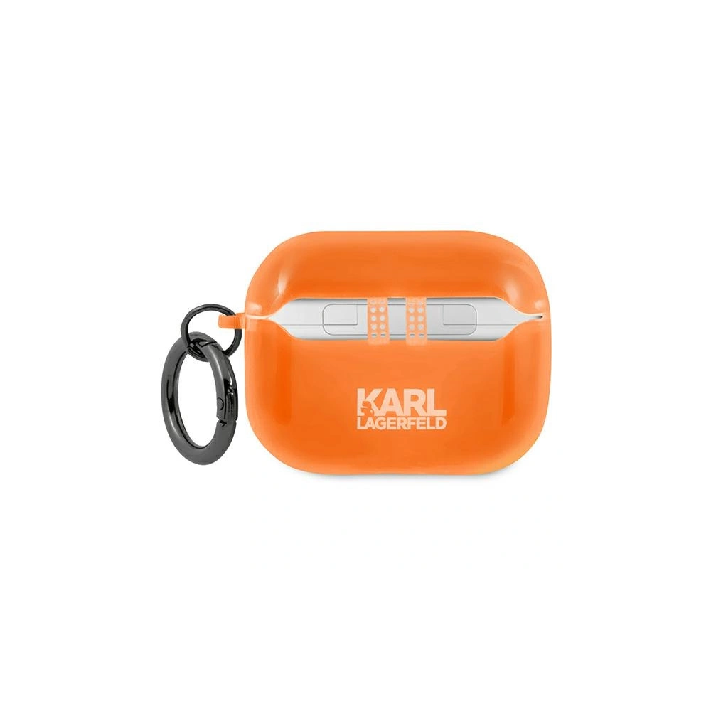 Wholesale Karl Lagerfeld KLAPUCHFO Apple AirPods Pro cover orange Choupette - KLD582ORG - {ean13} - Hurt