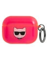 Etui Karl Lagerfeld KLAPUCHFP Apple AirPods Pro obal růžový/pink Choupette