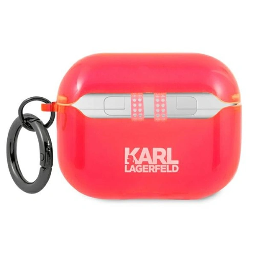 Etui Karl Lagerfeld KLAPUCHFP Apple AirPods Pro cover różowy/pink Choupette