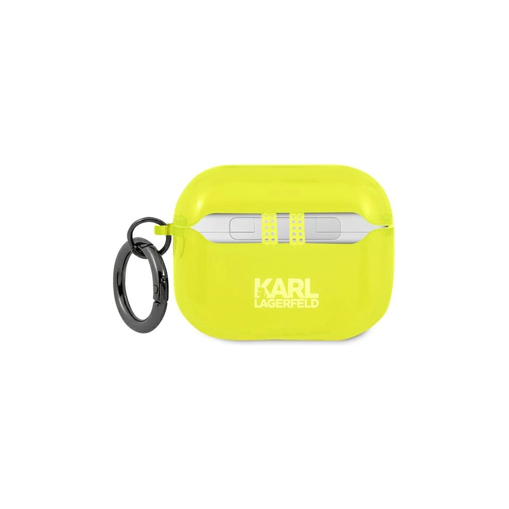 Wholesale Karl Lagerfeld KLAPUCHFY Apple AirPods Pro cover yellow Choupette - KLD584YEL - {ean13} - Hurt