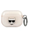 Hurtownia GSM - Etui Karl Lagerfeld KLAPUCHGD Apple AirPods Pro cover złoty/silver Glitter Choupette - KLD585SLV - {ean13} - Hurt