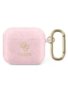 Etui Guess GUA3UCG4GP Apple AirPods 3 kryt růžový/pink Glitter Collection