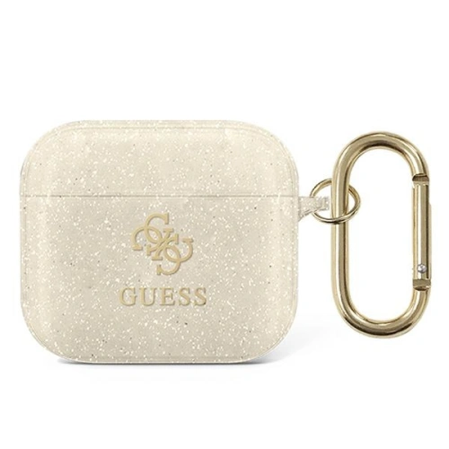 Etui Guess GUA3UCG4GD Apple AirPods 3 cover złoty/gold Glitter Collection