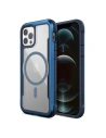 Etui aluminiowe X-Doria Raptic Shield Pro Magnet MagSafe Apple iPhone 12/12 Pro (niebieski)