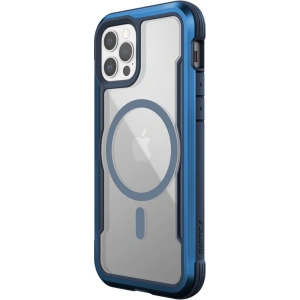 Wholesale Raptic Shield Pro Magnet - Aluminium Case for iPhone 12/12 Pro MagSafe (DROP TEST 4M) (Blue) - XDR116BLU - {ean13} - Hurt