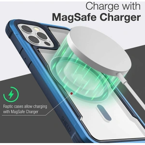 Wholesale Raptic Shield Pro Magnet - Aluminium Case for iPhone 12/12 Pro MagSafe (DROP TEST 4M) (Blue) - XDR116BLU - {ean13} - Hurt