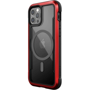 Hurtownia GSM - Etui hliníkové X-Doria Raptic Shield Pro Magnet MagSafe Apple iPhone 12/12 Pro (červené) - XDR117RED - {ean13} - Hurt