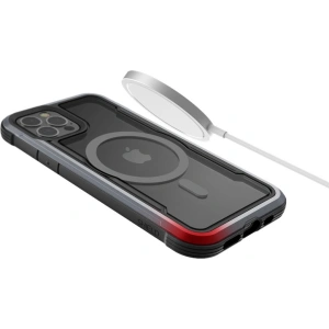 Wholesale Raptic Shield Pro Magnet - Aluminium Case for iPhone 12/12 Pro MagSafe (DROP TEST 4M) (Red) - XDR117RED - {ean13} - Hurt