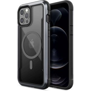 Hurtownia GSM - Etui hliníkové X-Doria Raptic Shield Pro Magnet MagSafe Apple iPhone 12 Pro Max (černé) - XDR118BLK - {ean13} - Hurt