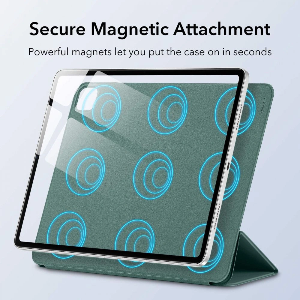 Hurtownia GSM - Etui ESR Rebound Magnetic Apple iPad Pro 12.9 2020/2021 (4. i 5. generacji) Forest Green - ESR356GRN - {ean13} - Hurt