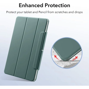 Hurtownia GSM - Etui ESR Rebound Magnetic Apple iPad Pro 12.9 2020/2021 (4. i 5. generacji) Forest Green - ESR356GRN - {ean13} - Hurt