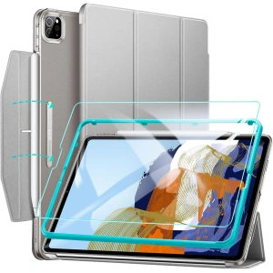 Etui ESR Ascend Trifold Apple iPad Pro 11 2021 (3. generacji) Grey + Szkło