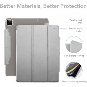 Etui ESR Ascend Trifold Apple iPad Pro 11 2021 (3. generacji) Grey + Szkło