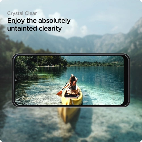 Szkło hartowane Spigen GLAS.tR Slim AlignMaster Samsung Galaxy A22 5G [2 PACK]