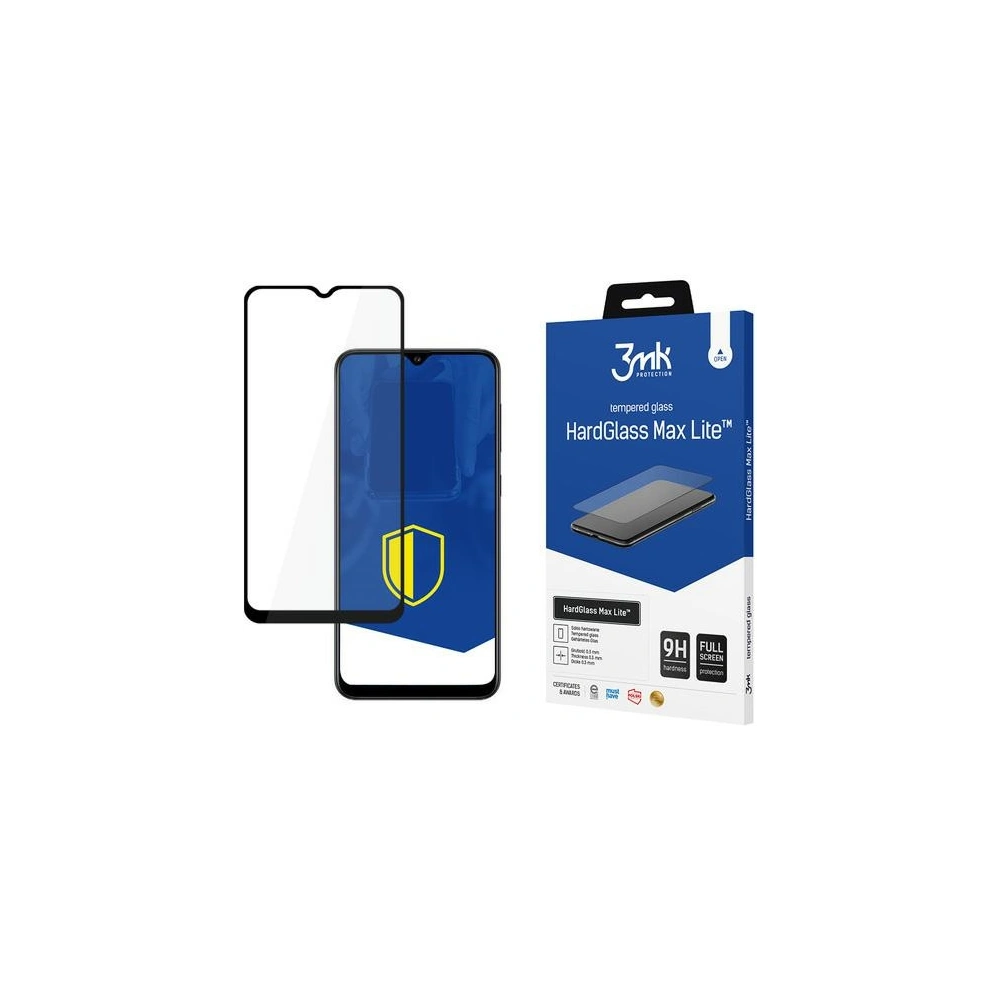 Hurtownia GSM - Szkło hartowane 3MK HardGlass Max Lite Samsung A03S 4G czarne - 3MK1827 - {ean13} - Hurt