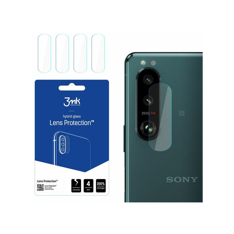 Hurtownia 3MK - 5903108389655 - 3MK1833 - Szkło hybrydowe na obiektyw aparatu 3MK Lens Protection Sony Xperia 1 III 5G [4 PACK] - B2B homescreen